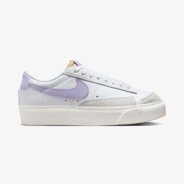 Nike Blazer Low Platform Kadın Beyaz Spor Ayakkabı