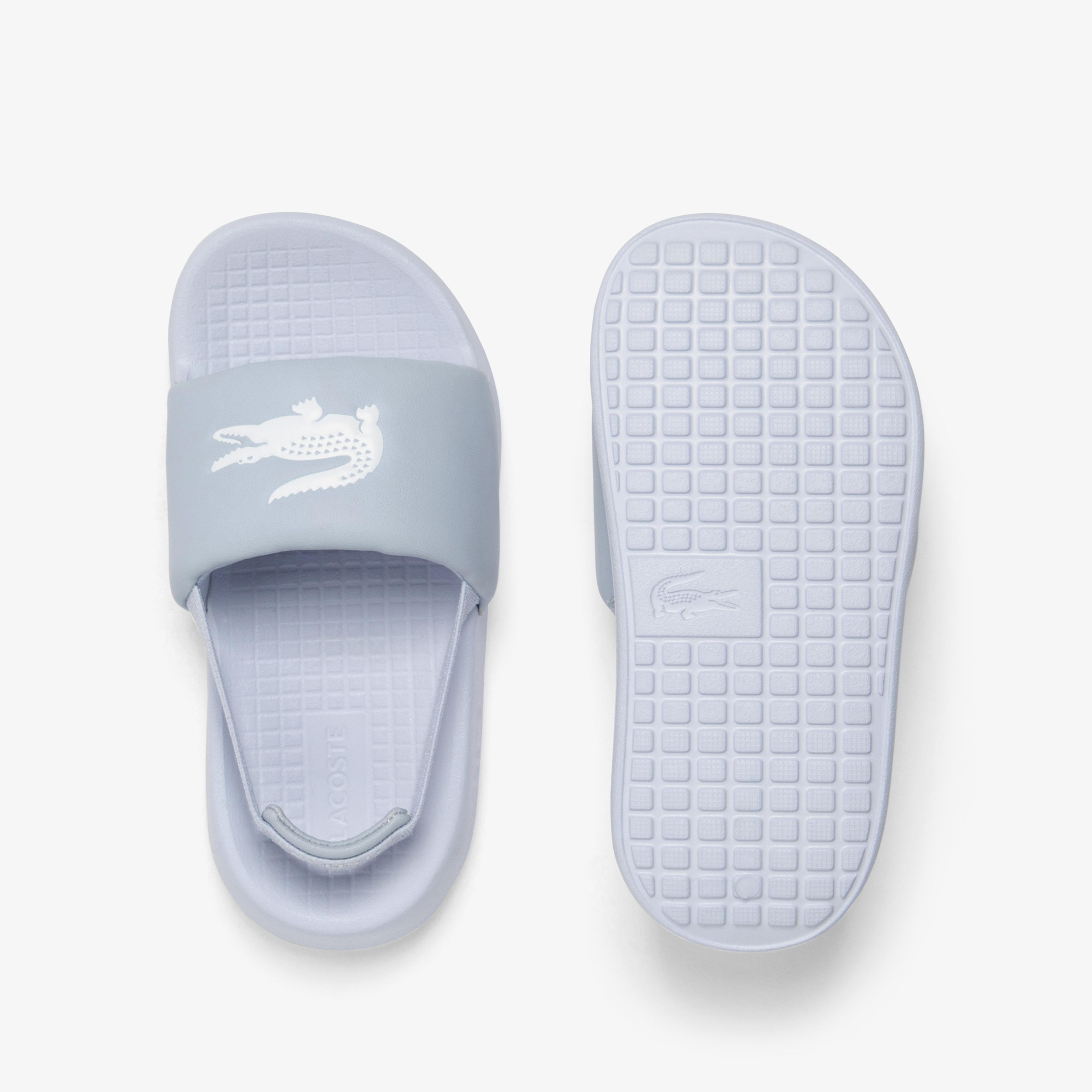 Lacoste Croco 1.0 Bebek Açık Mavi Terlik