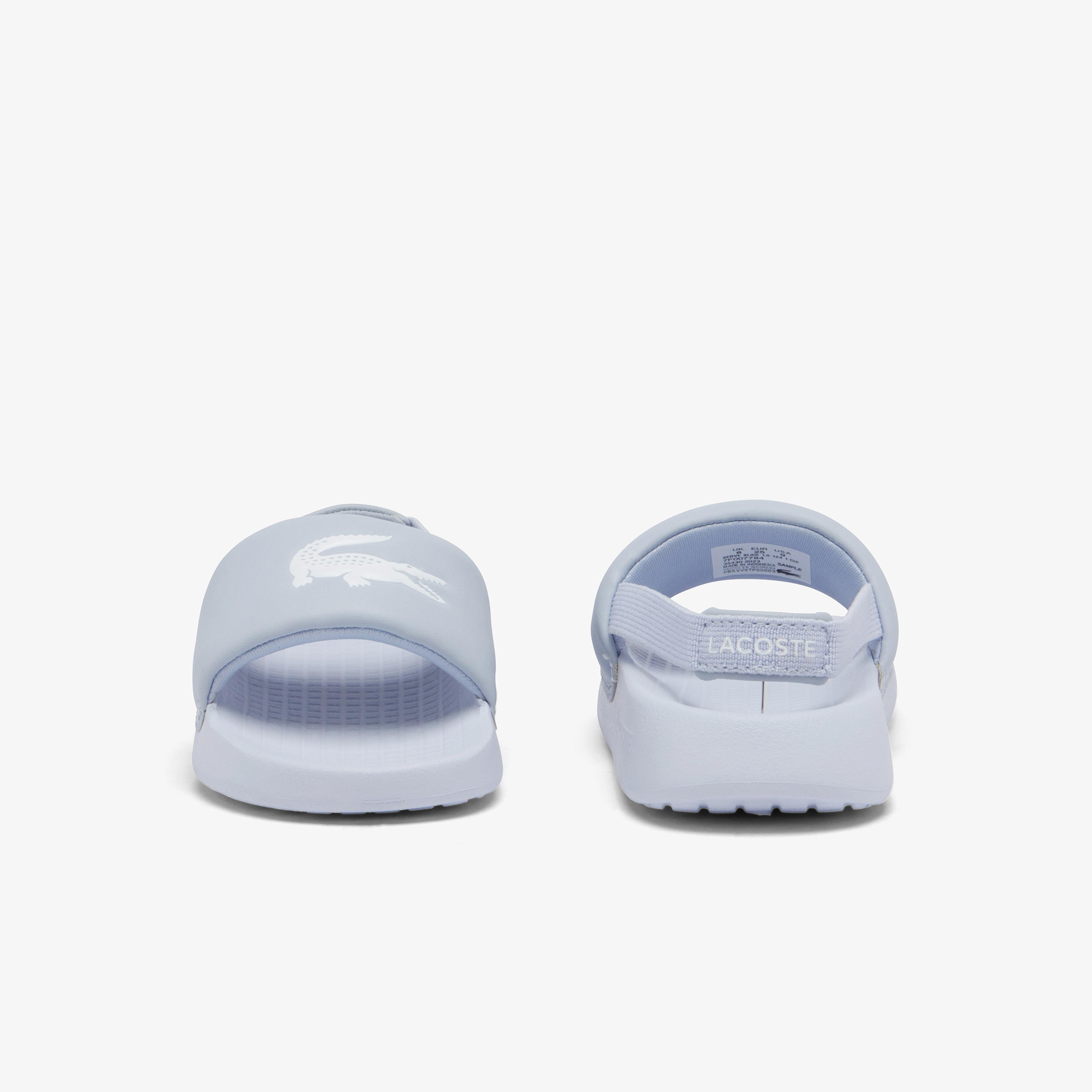 Lacoste Croco 1.0 Bebek Açık Mavi Terlik