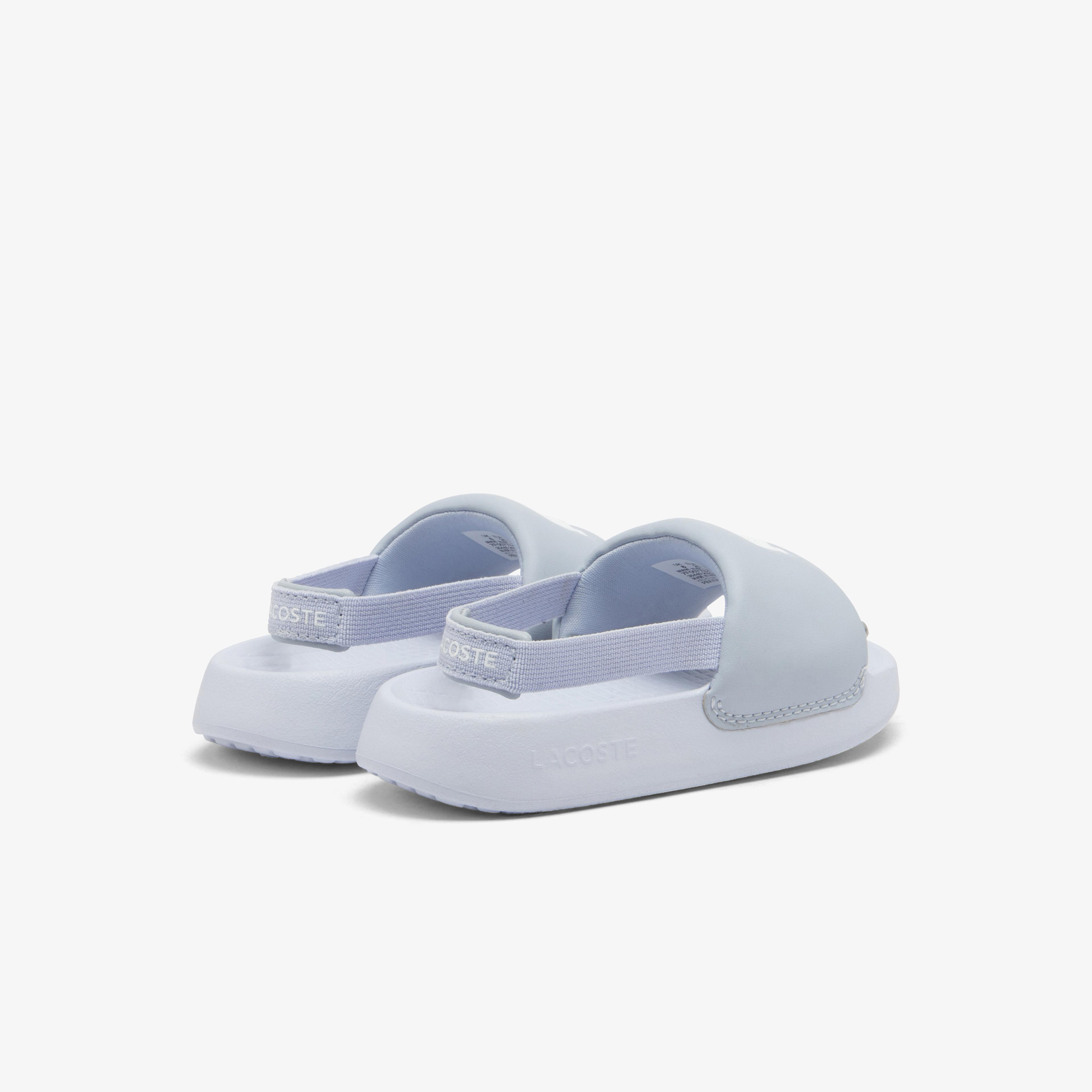 Lacoste Croco 1.0 Bebek Açık Mavi Terlik