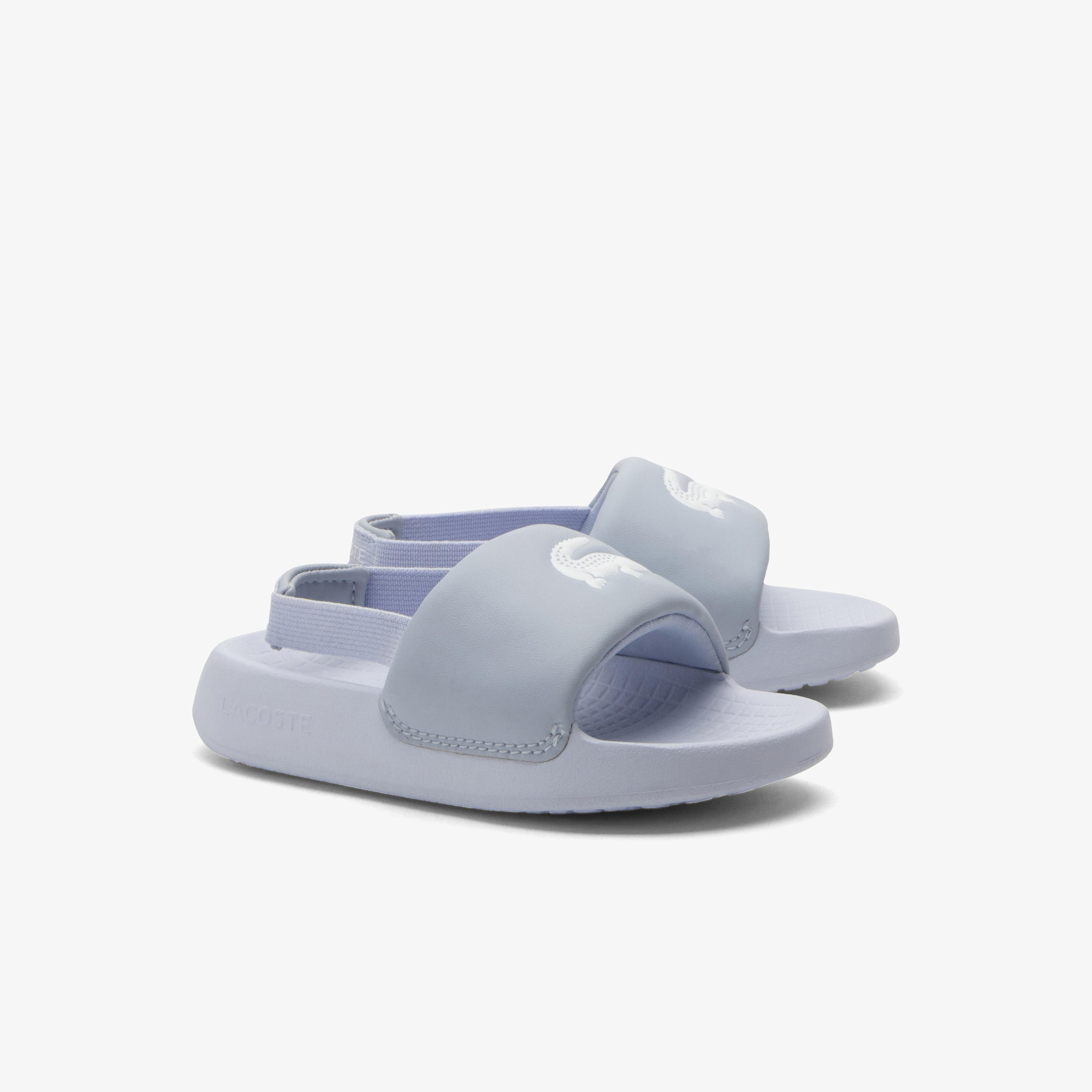 Lacoste Croco 1.0 Bebek Açık Mavi Terlik