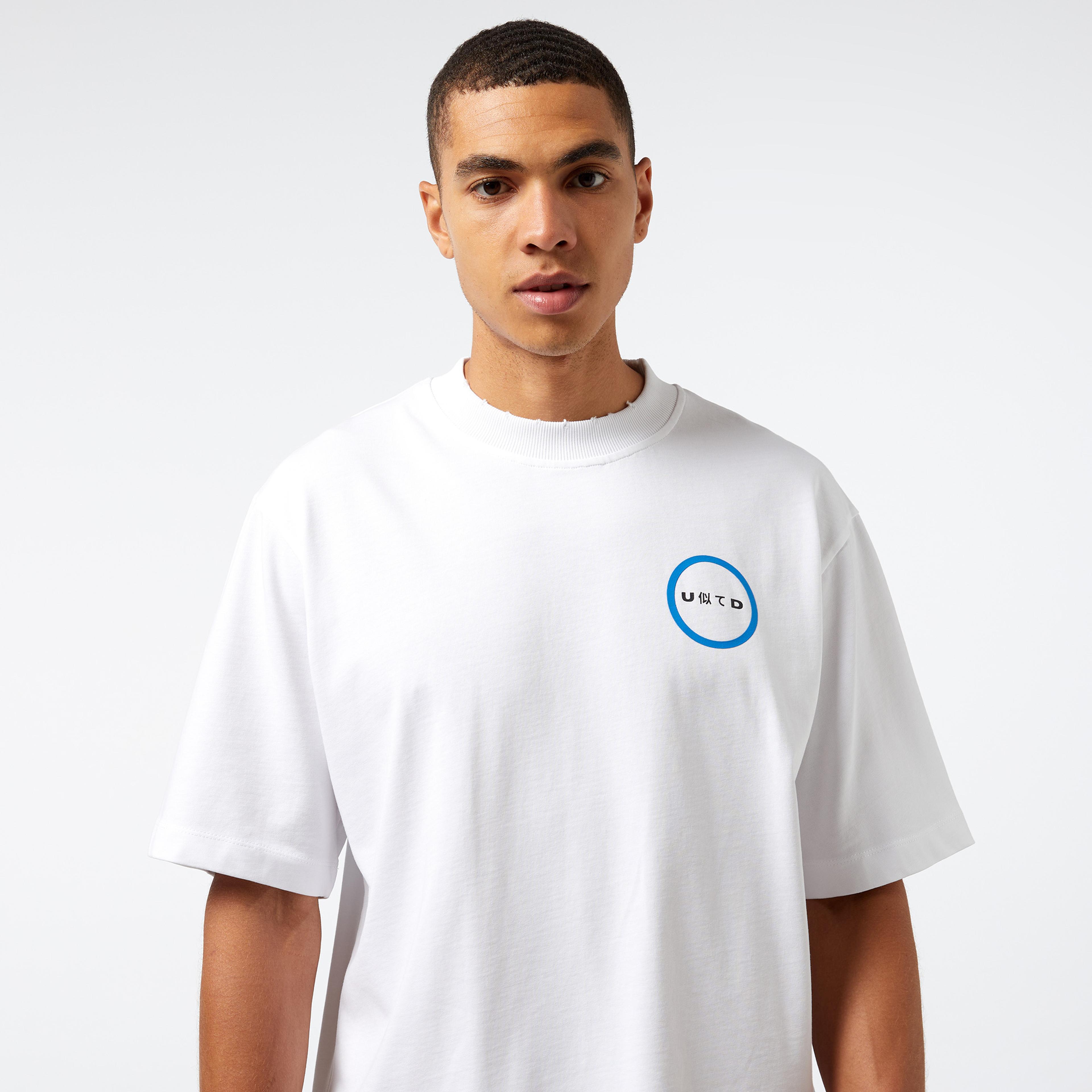 United4 Classic Erkek Beyaz T-Shirt