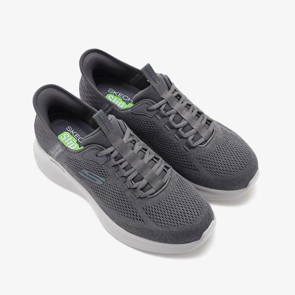 Skechers Skech-Lite Pro Primebase Erkek Gri Spor Ayakkabı_3