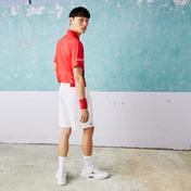 Lacoste SPORT x Novak Djokovic Erkek Regular Fit Beyaz Şort