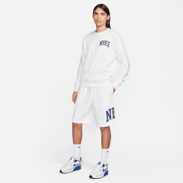 Nike Club Fleece Erkek Beyaz Şort