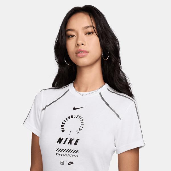 Nike Sportswear Kadın Beyaz Elbise_3