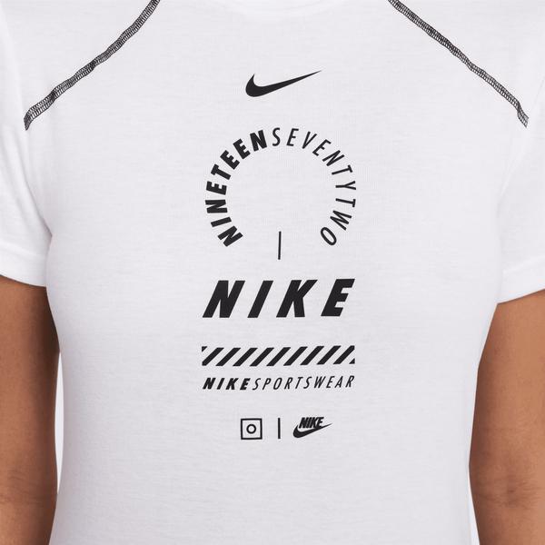 Nike Sportswear Kadın Beyaz Elbise_4