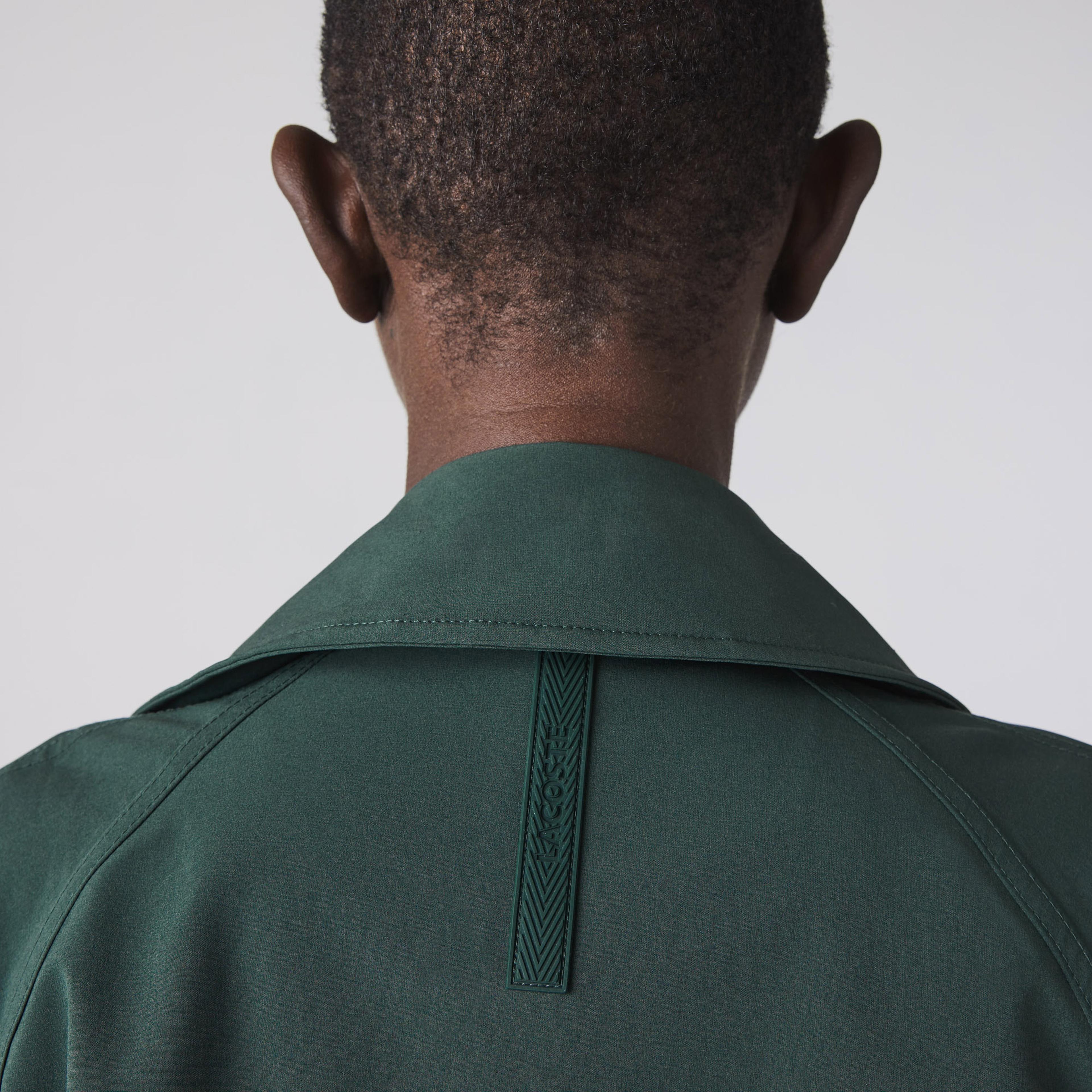 Lacoste Kadın Gömlek Yaka Yeşil Mont