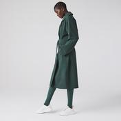 Lacoste Kadın Gömlek Yaka Yeşil Mont
