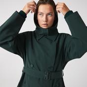 Lacoste Kadın Gömlek Yaka Yeşil Mont