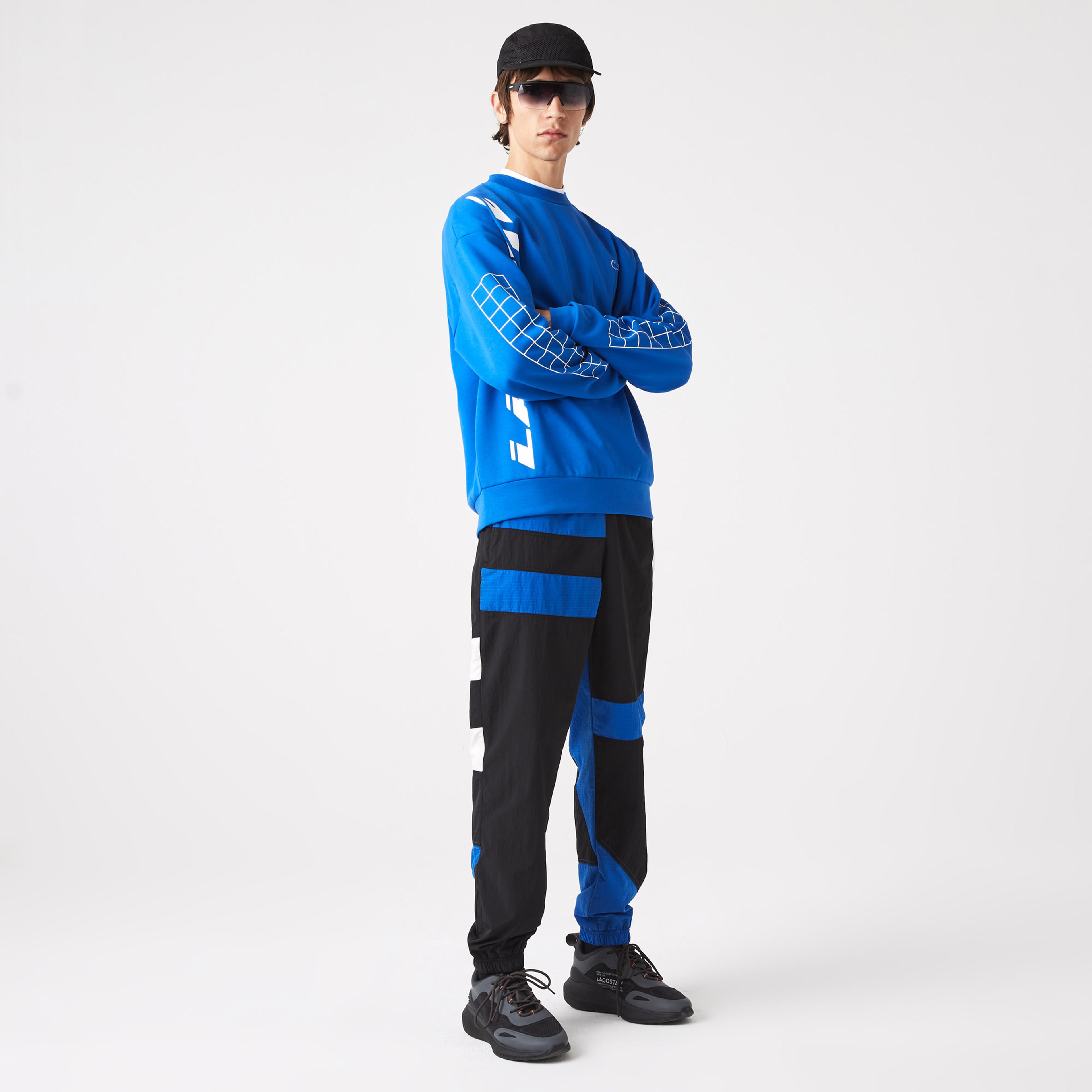 Lacoste Active Erkek Regular Fit Renk Bloklu Lacivert Eşofman Altı
