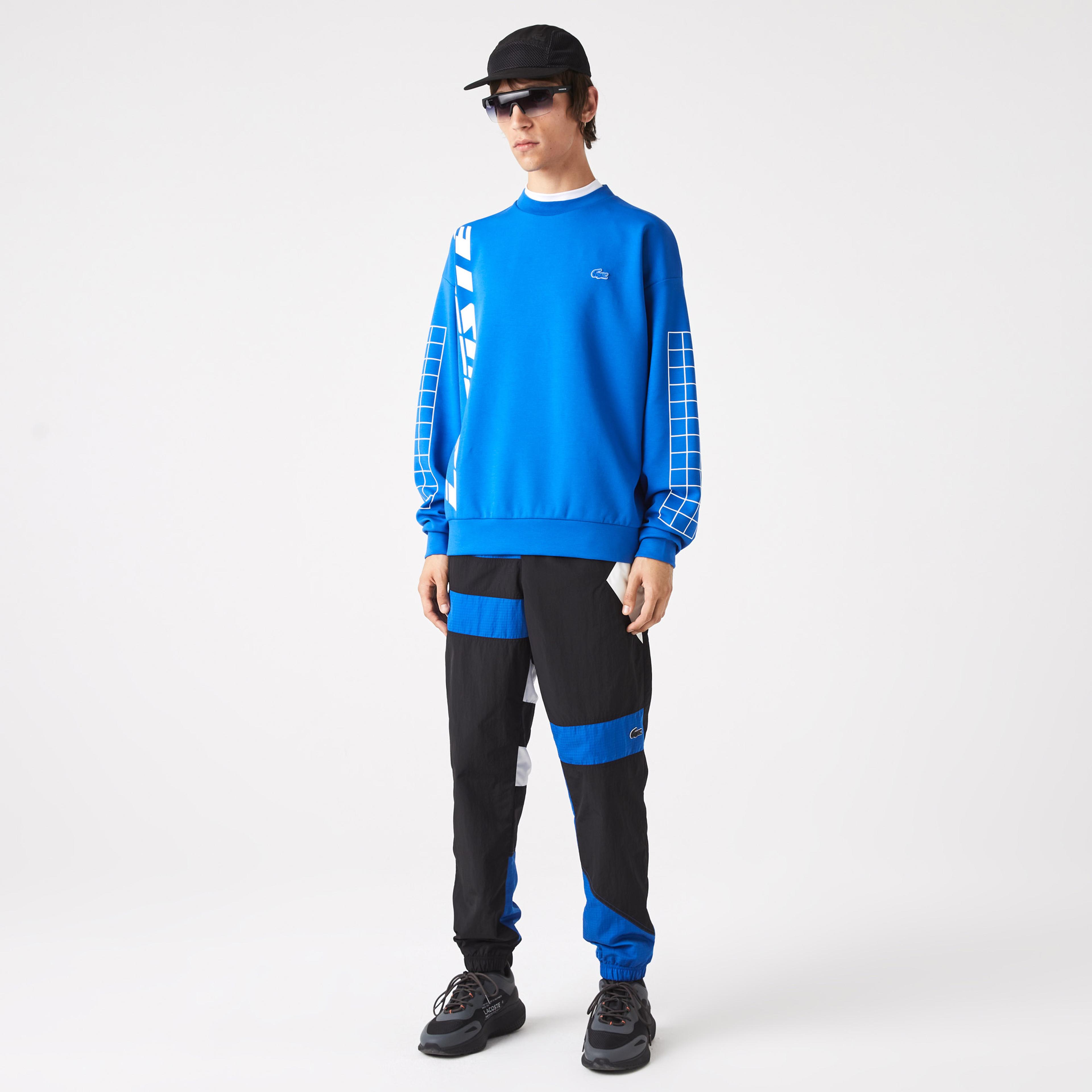 Lacoste Active Erkek Regular Fit Renk Bloklu Lacivert Eşofman Altı