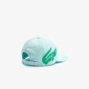 Lacoste Kadın Baskılı Açık Yeşil Şapka