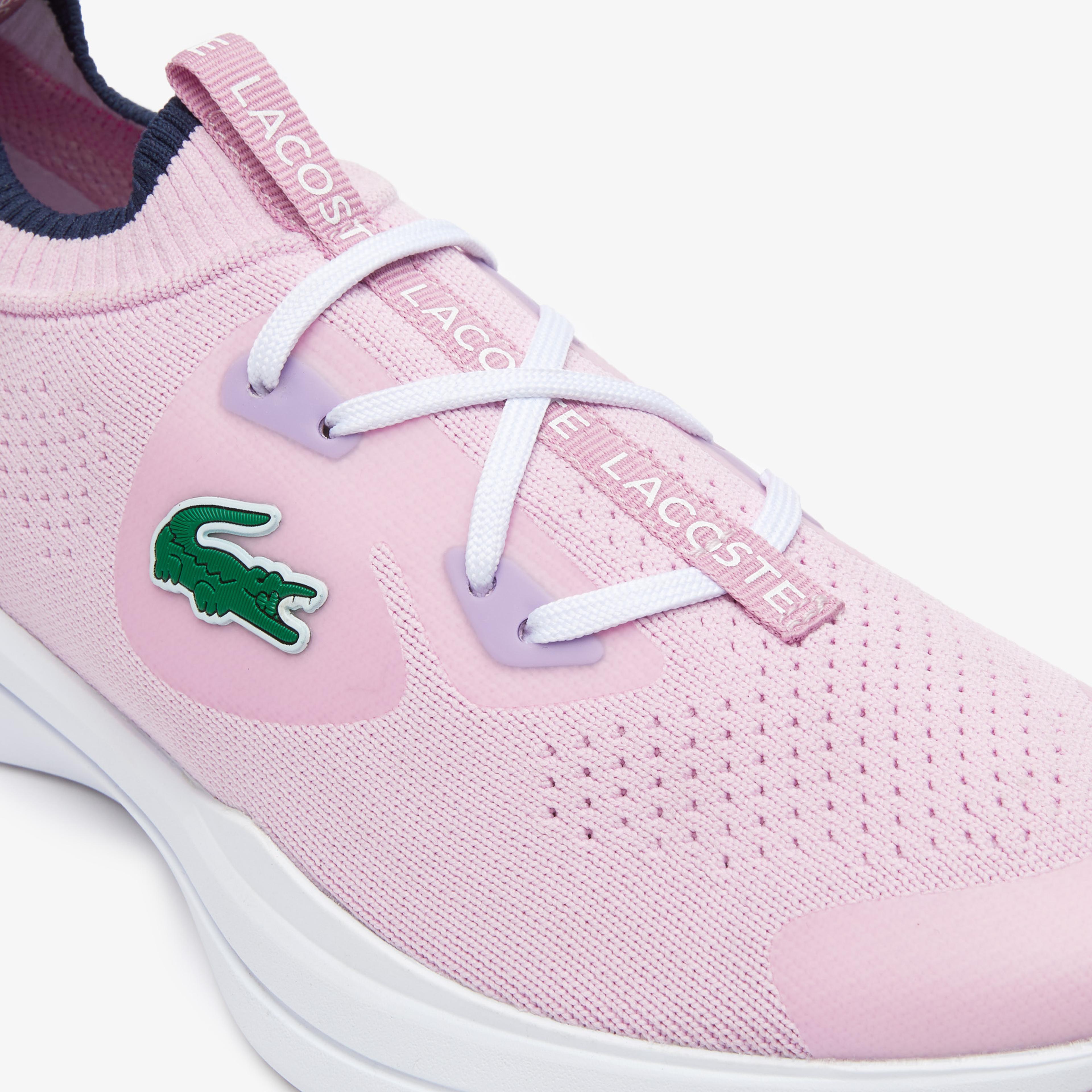 Lacoste SPORT Run Spin Knit Kız Çocuk Pembe Sneaker
