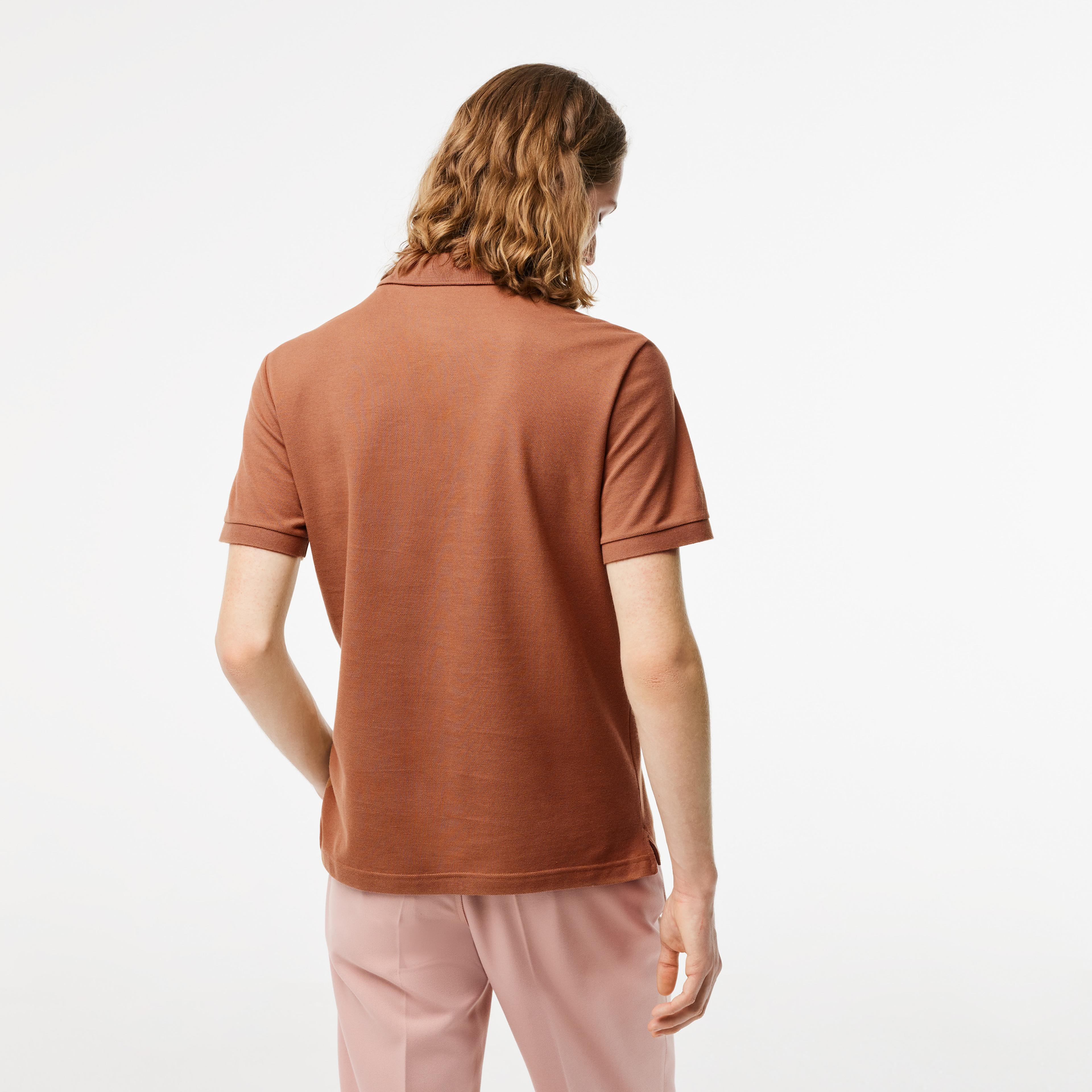 Lacoste Erkek Slim Fit L.12.12 Kahverengi Polo