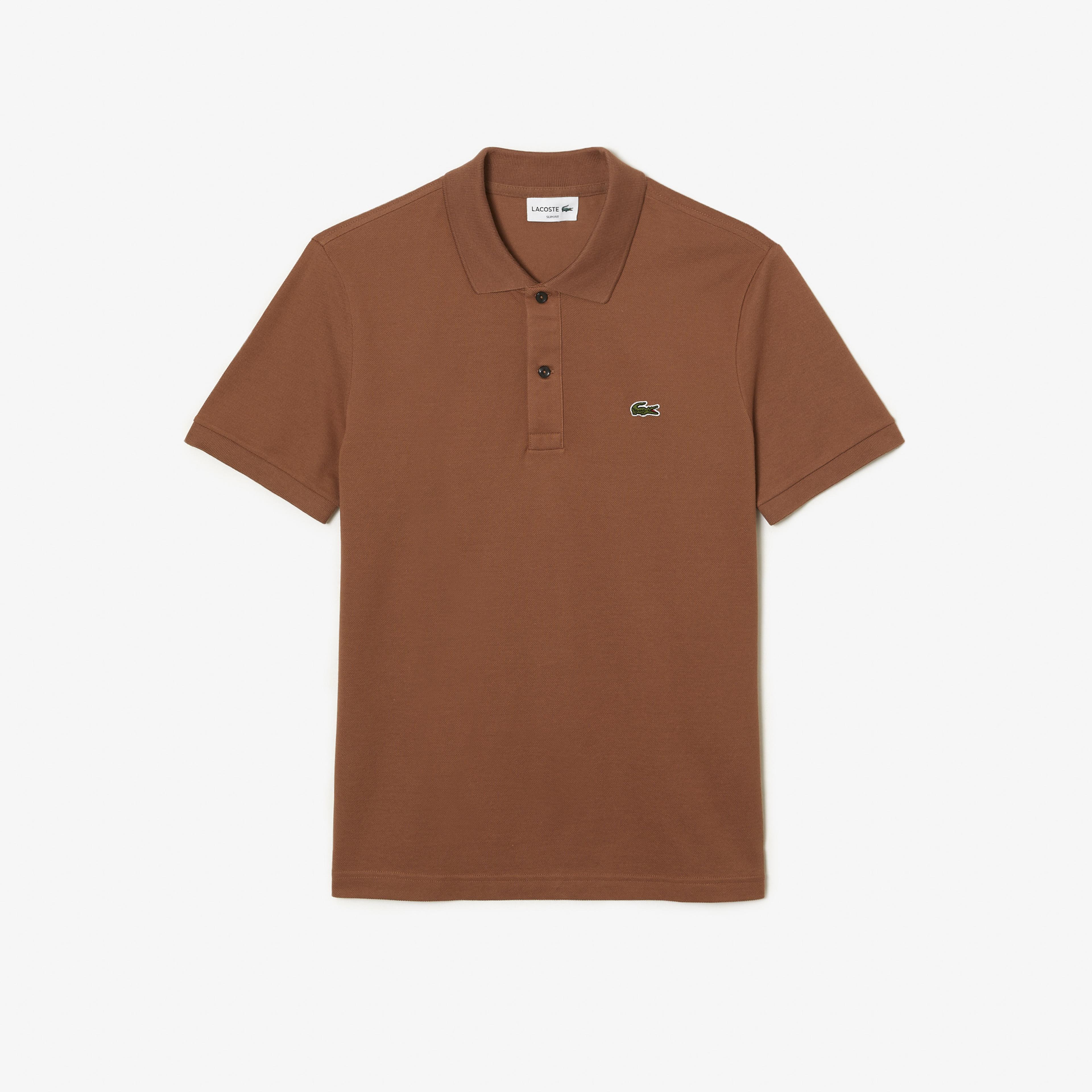 Lacoste Erkek Slim Fit L.12.12 Kahverengi Polo