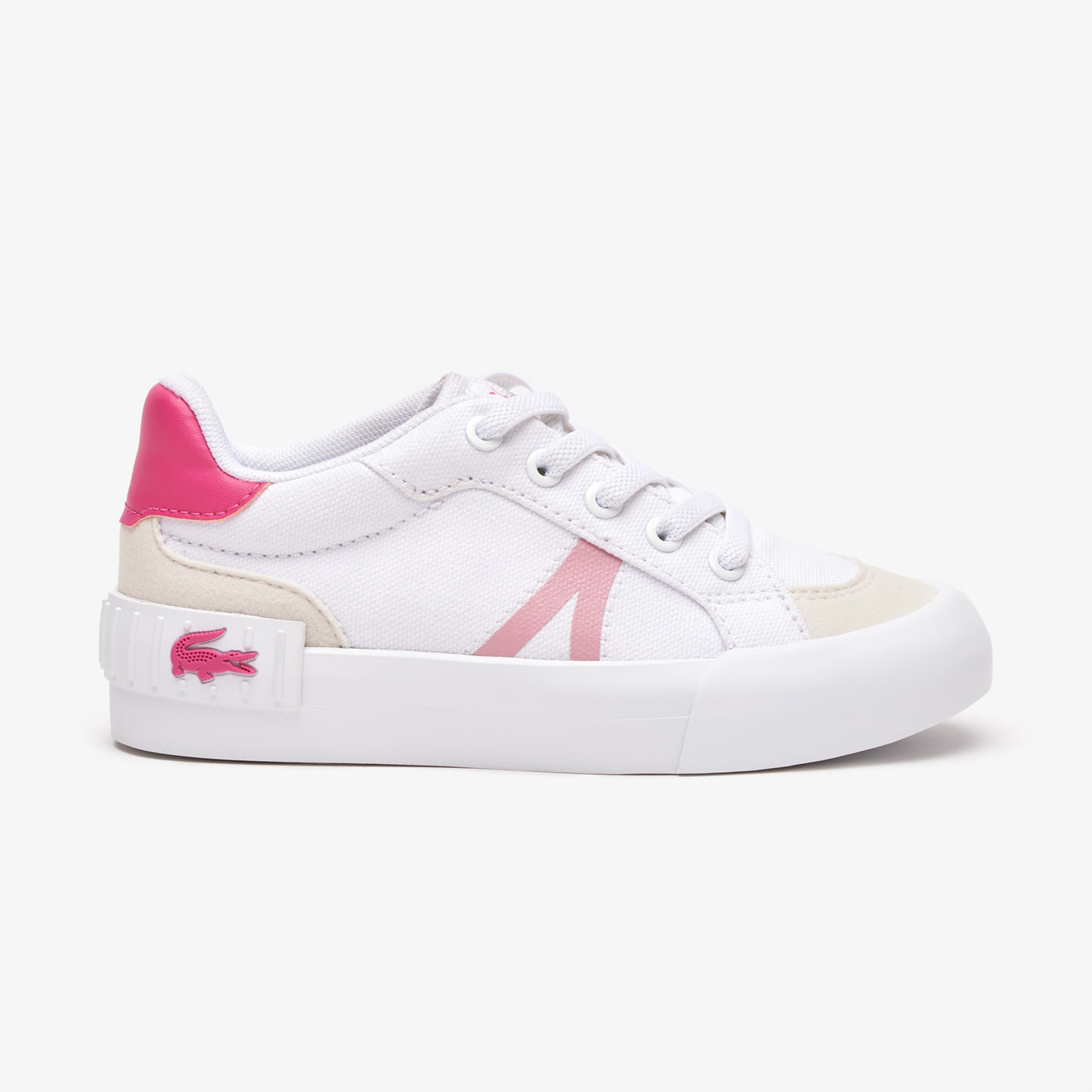 Lacoste L004 Çocuk Beyaz Sneaker