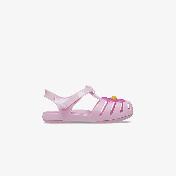 Crocs Isabella Charm T Bebek Mor Sandalet_3