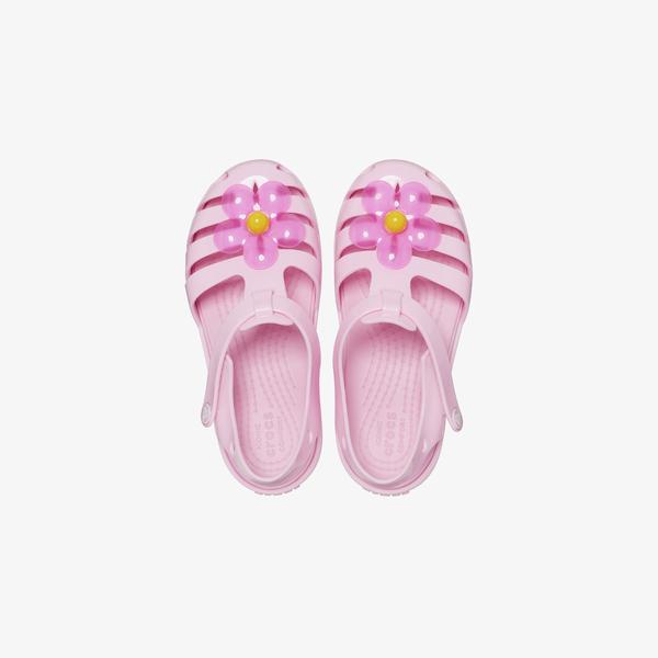 Crocs Isabella Charm T Bebek Mor Sandalet