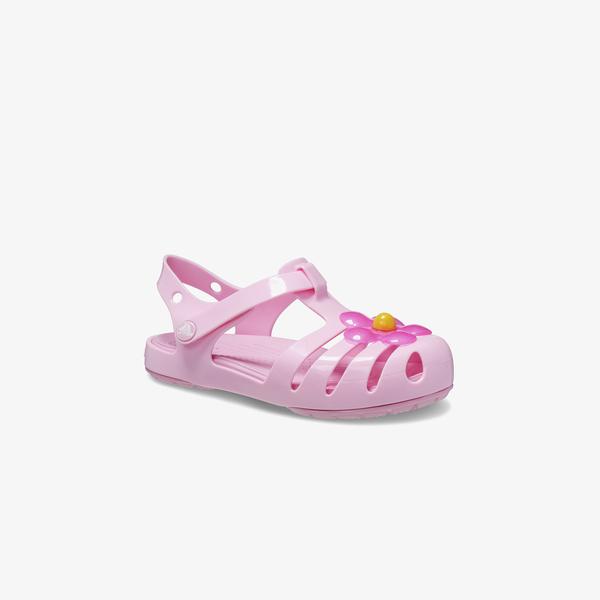 Crocs Isabella Charm T Bebek Mor Sandalet_1