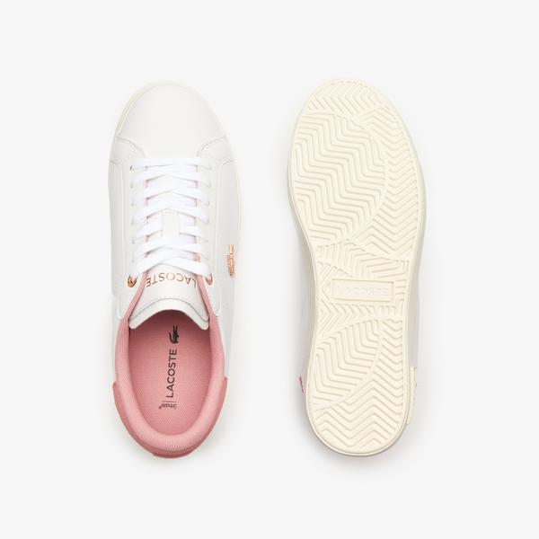 Lacoste Powercourt Kadın Beyaz Sneaker_4