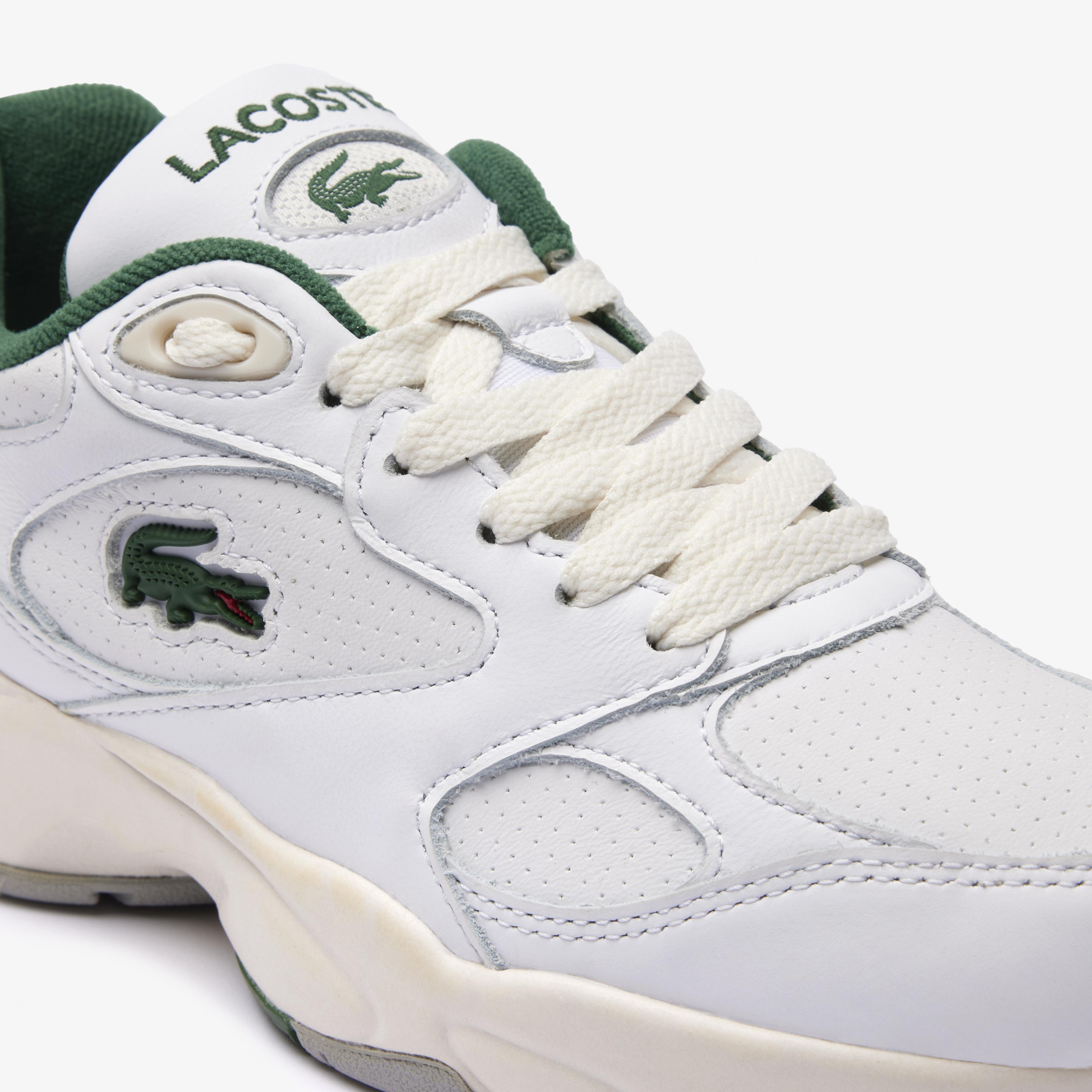 Lacoste SPORT Storm 96 Lo Vintage Kadın Beyaz Sneaker