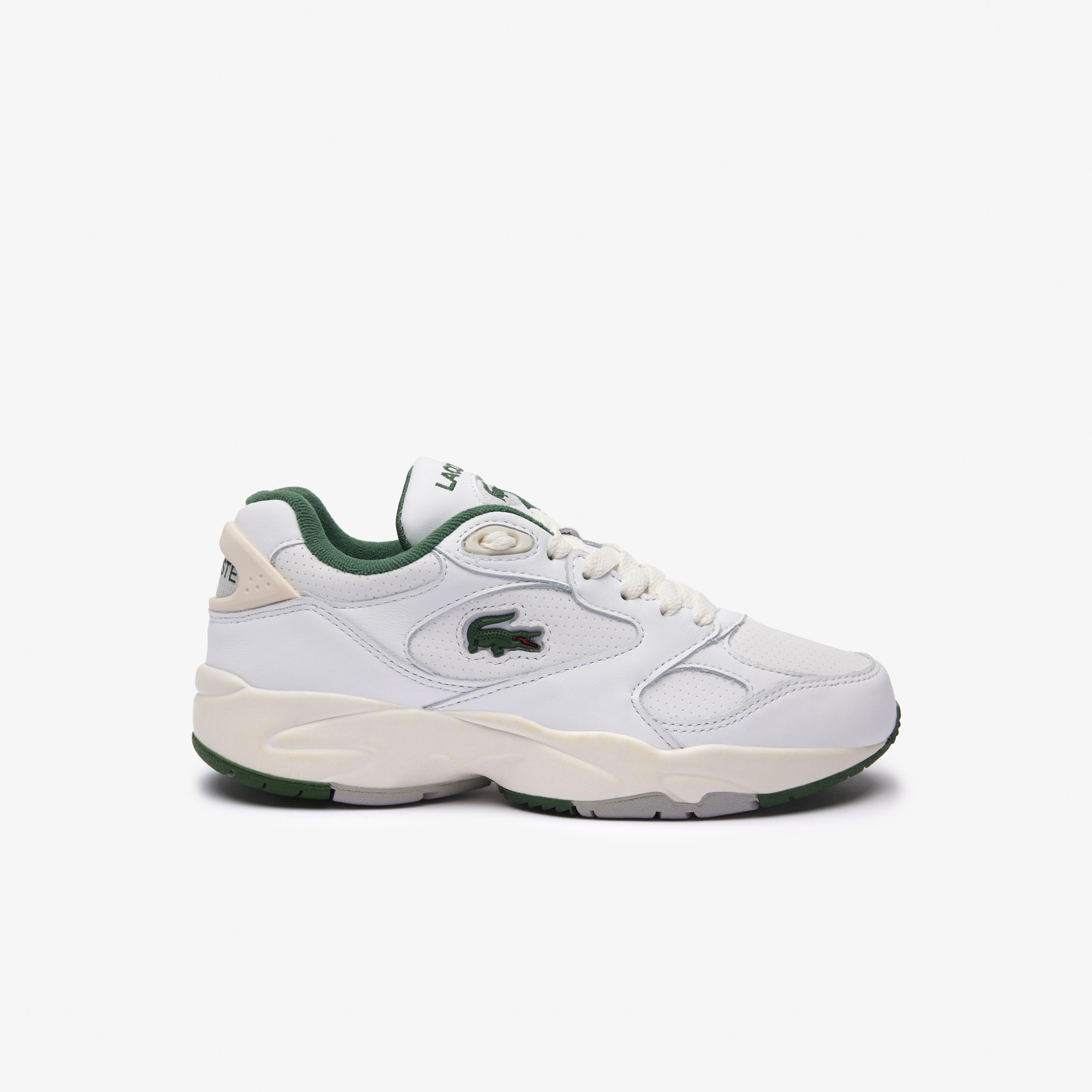 Lacoste SPORT Storm 96 Lo Vintage Kadın Beyaz Sneaker