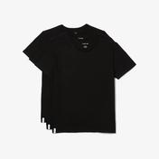 Lacoste Erkek Bisiklet Yaka 3'lü Siyah Atlet