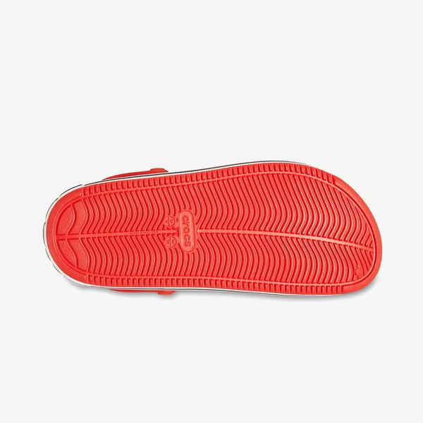 Crocs Off Court Logo Unisex Kırmızı Terlik_5