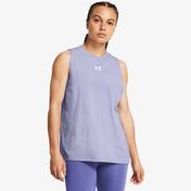 Under Armour Campus Muscle Kadın Lila Kolsuz T-Shirt