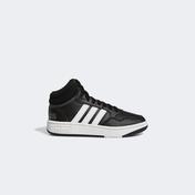 adidas Sportswear Hoops 3.0 Mid Çocuk Siyah Spor Ayakkabı