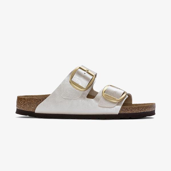 Birkenstock Arizona Big Buckle Bf Graceful Kadın Beyaz Terlik