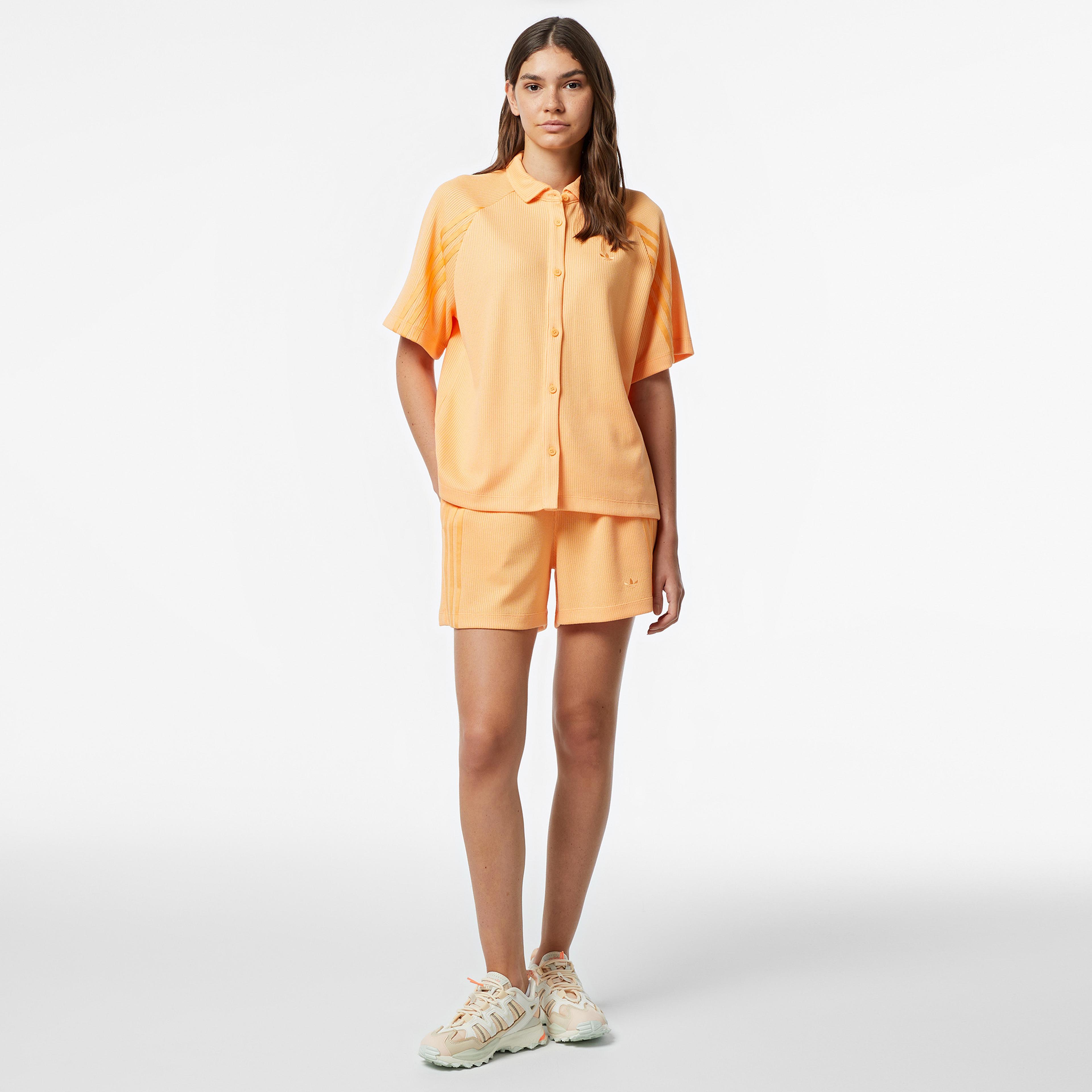adidas Originals Knitted Kadın Turuncu Gömlek