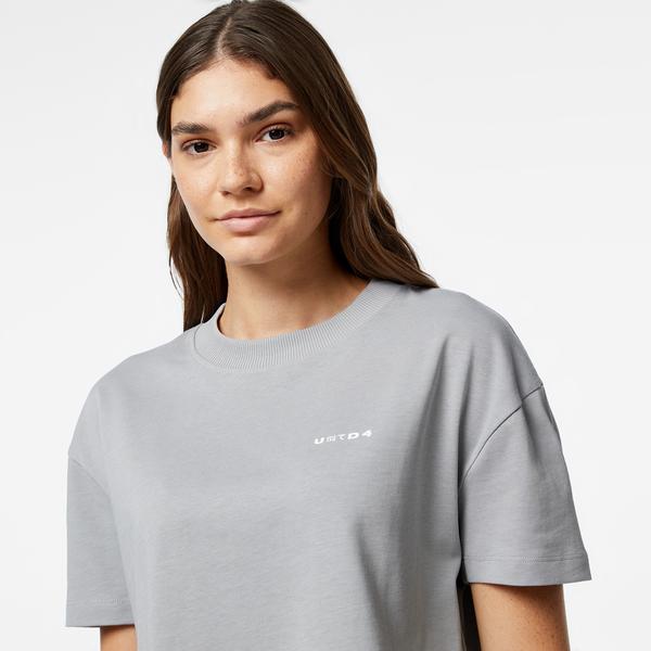 UNITED4 Classic Kadın Gri T-Shirt_3