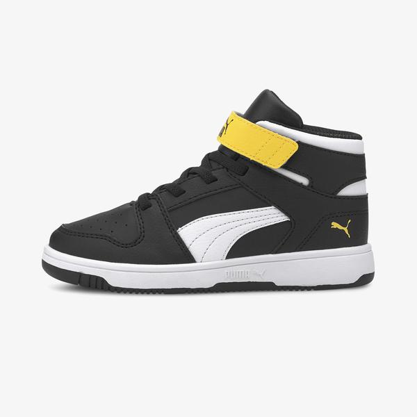 Puma Rebound Layup Sl V Ps Çocuk Siyah Spor Ayakkabı_2