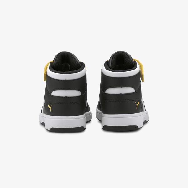 Puma Rebound Layup Sl V Ps Çocuk Siyah Spor Ayakkabı_1
