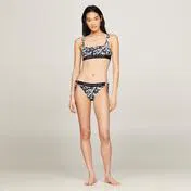 Tommy Hilfiger Cheeky Side Tie  Kadın Siyah Bikini Altı