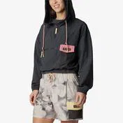 Columbia Painted Peak Cropped Wind Kadın Gri Sweatshirt