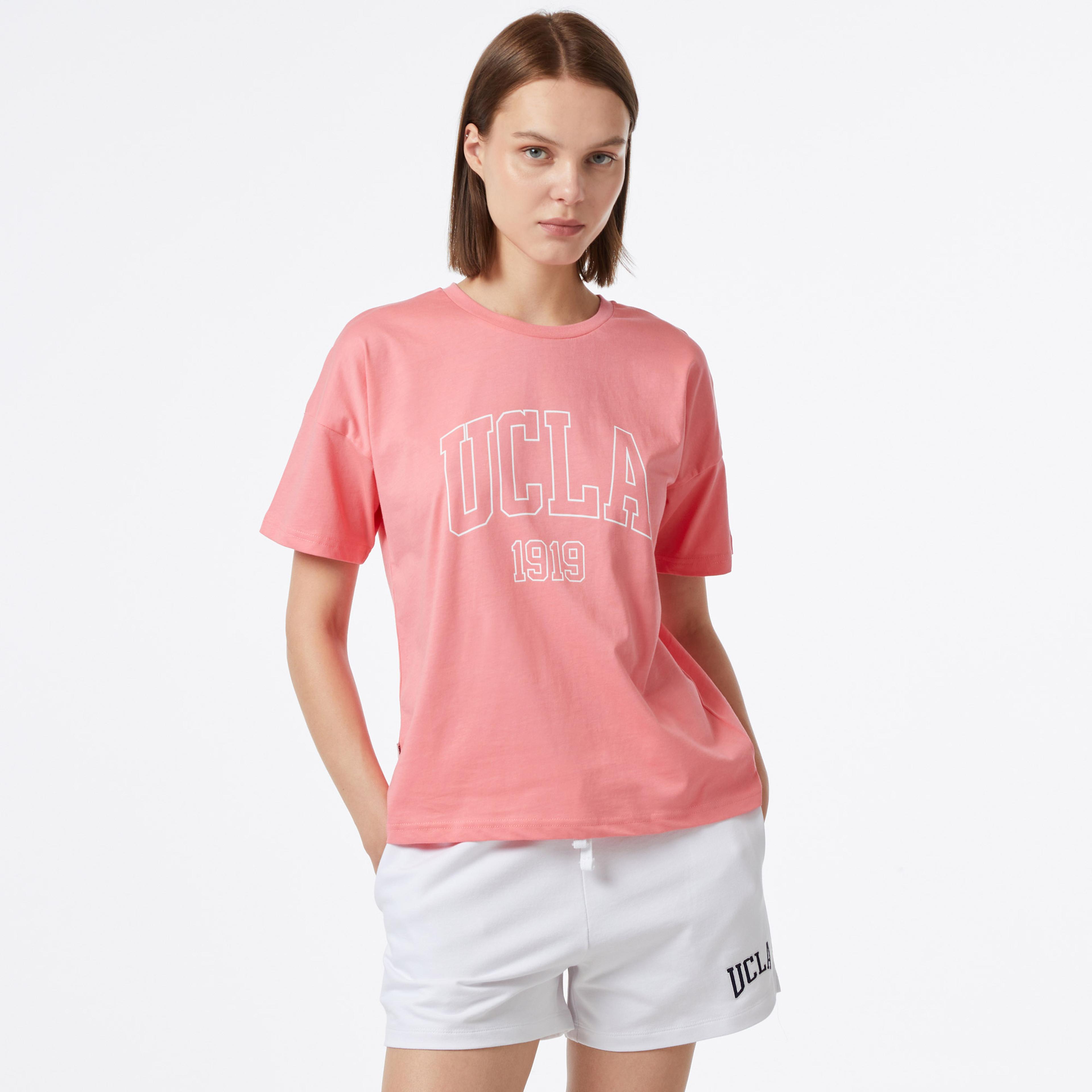 Ucla Culver Kadın Pembe T-Shirt