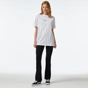 Karl Kani Small Signature Essential Pinstripe Os Kadın Beyaz T-Shirt