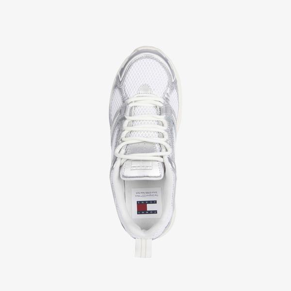 Tommy Jeans Archive Retro Kadın Beyaz Sneaker_3