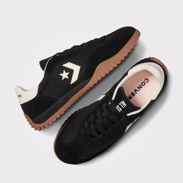 Converse Run Star Trainer Unisex Siyah Süet Sneaker_5
