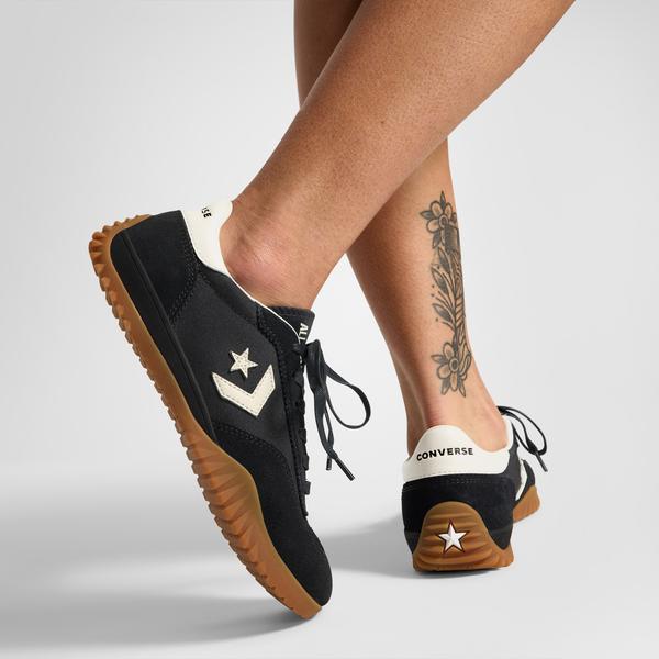 Converse Run Star Trainer Unisex Siyah Süet Sneaker_3
