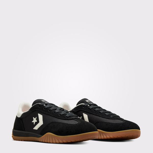 Converse Run Star Trainer Unisex Siyah Süet Sneaker_1