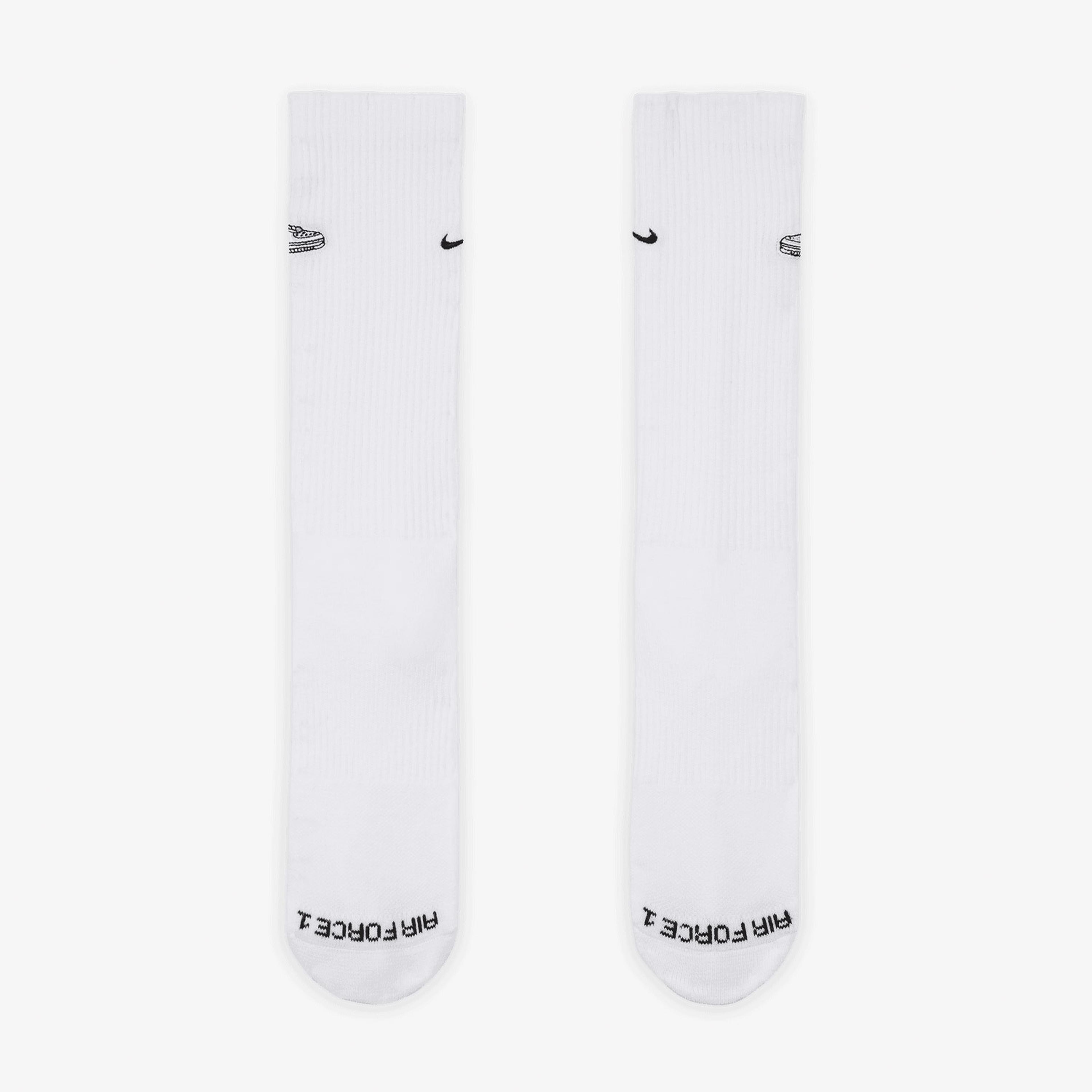 Nike Everyday Cushioned Unisex Beyaz Çorap