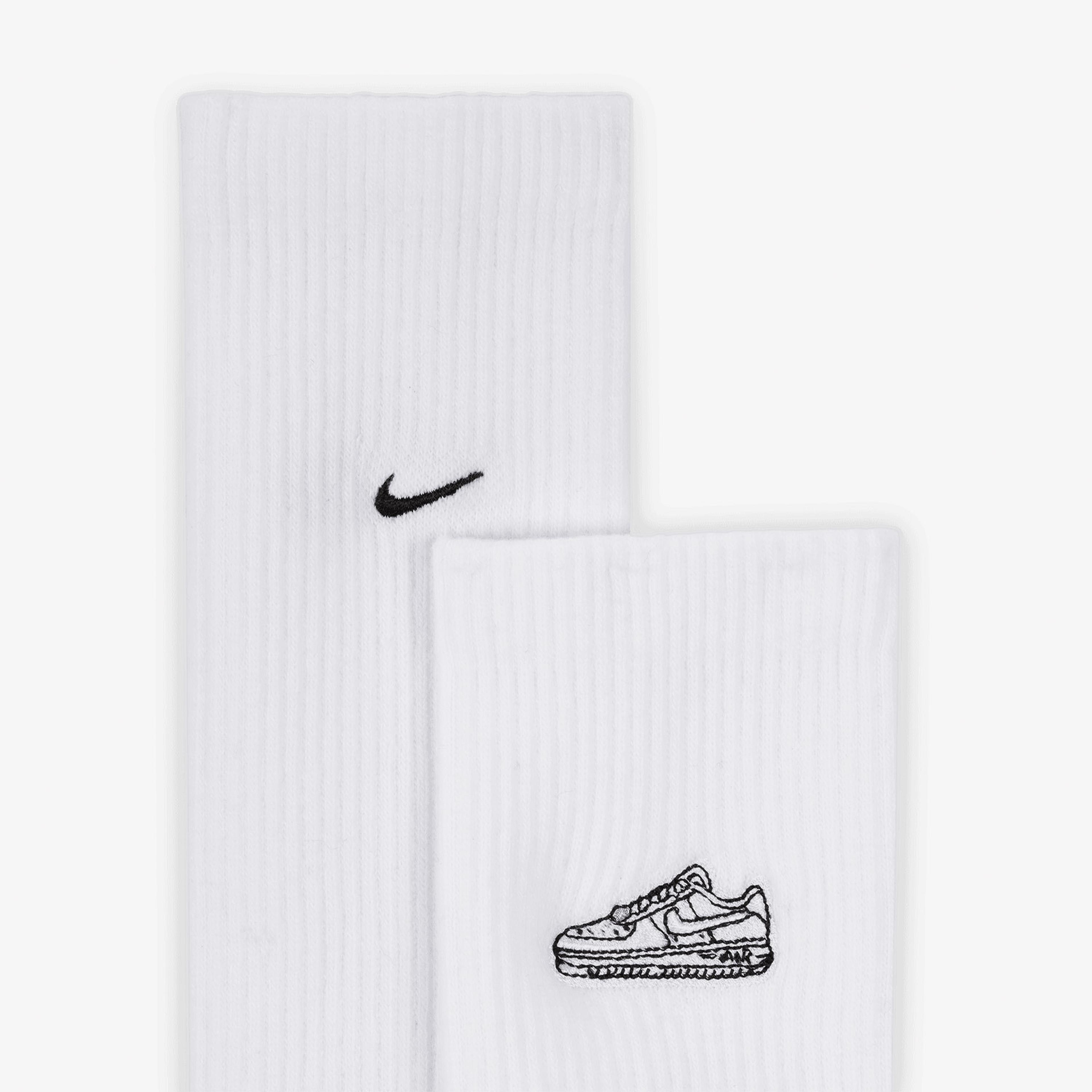 Nike Everyday Cushioned Unisex Beyaz Çorap