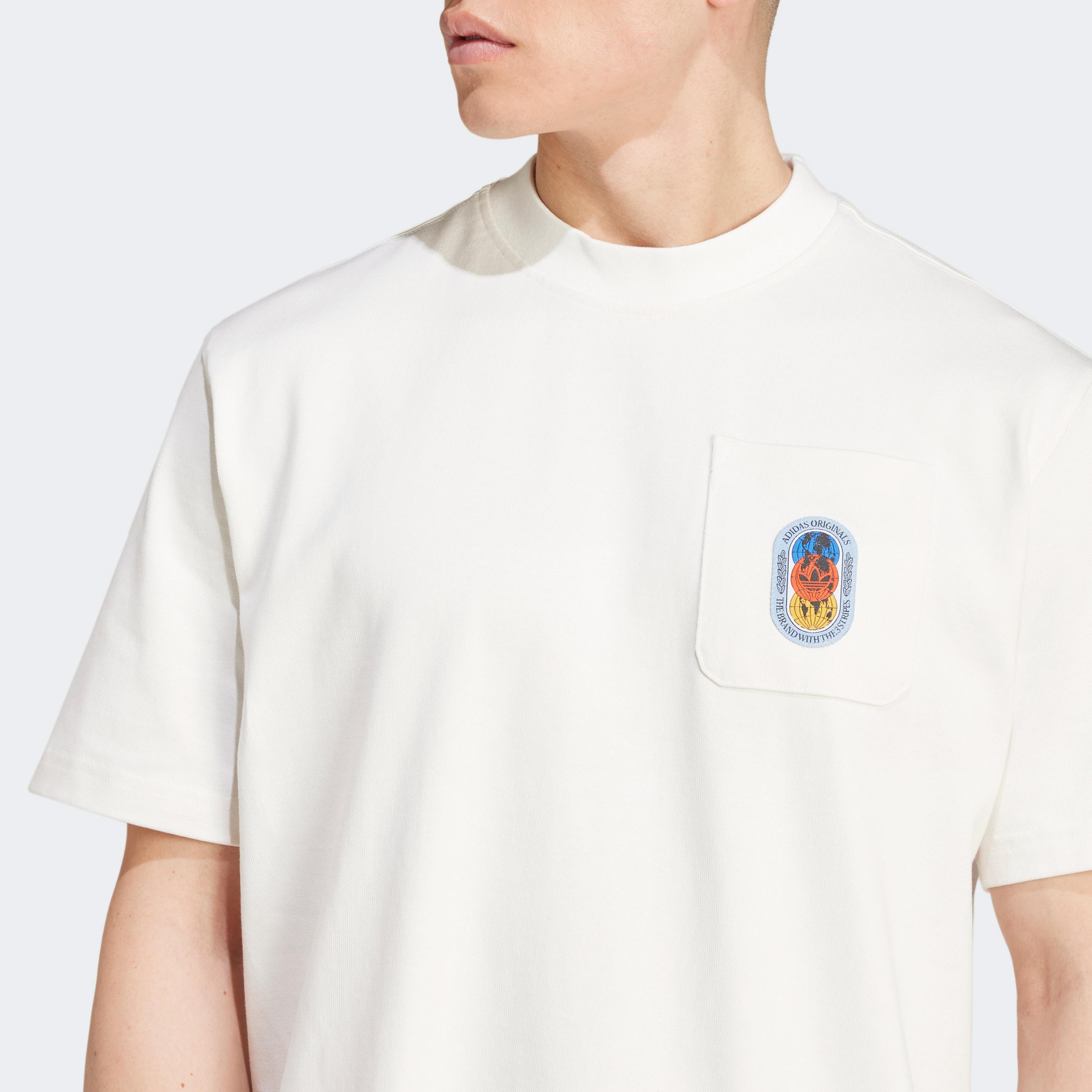 adidas Olpc 2 Erkek Beyaz T-Shirt
