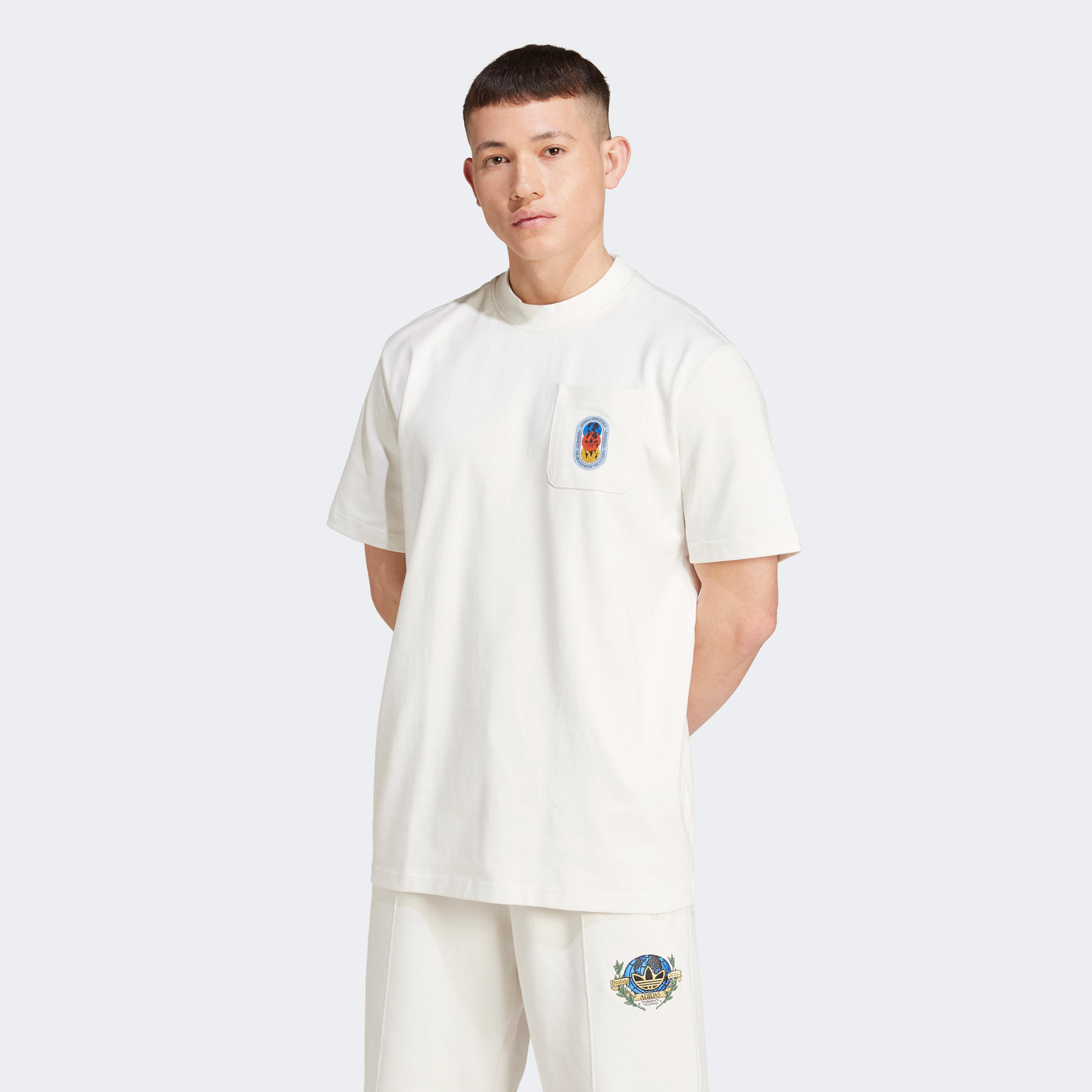 adidas Olpc 2 Erkek Beyaz T-Shirt