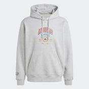 adidas Vrct Hooded 1 Erkek Gri Sweatshirt