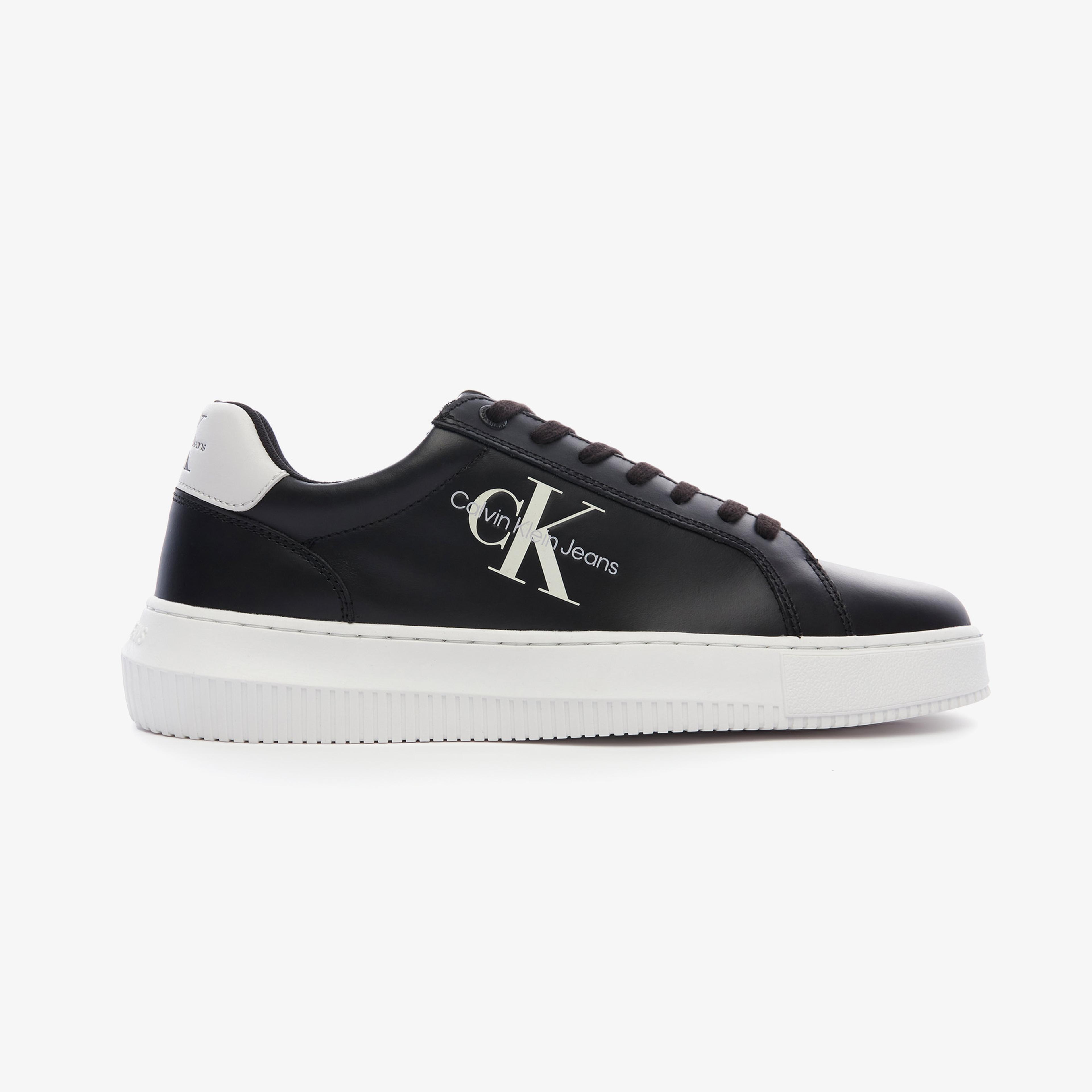Calvin Klein Chunky Cupsole Mono Siyah Erkek Spor Ayakkabı